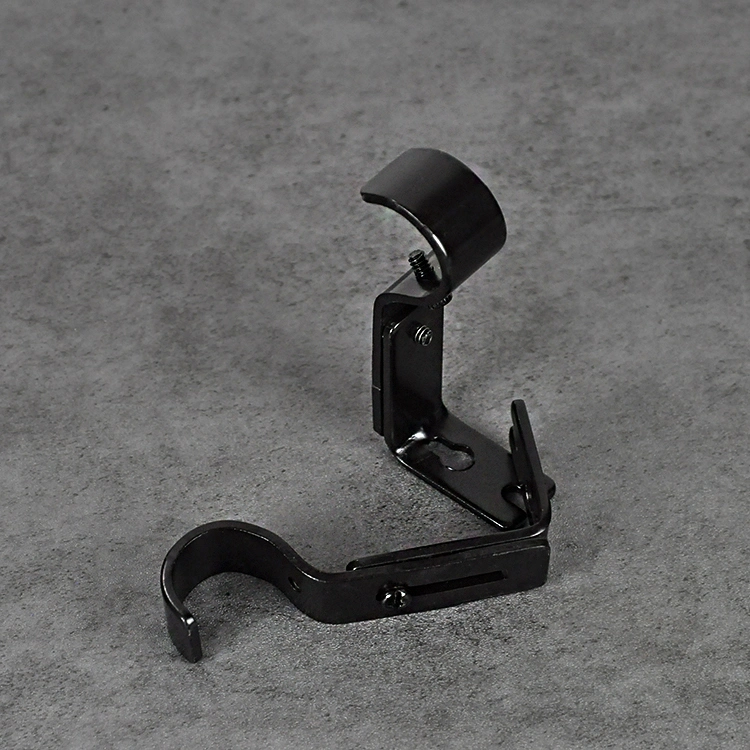 Easy Install and Adjustable Duty Hardware Accessories Double Curtain Rod Brackets